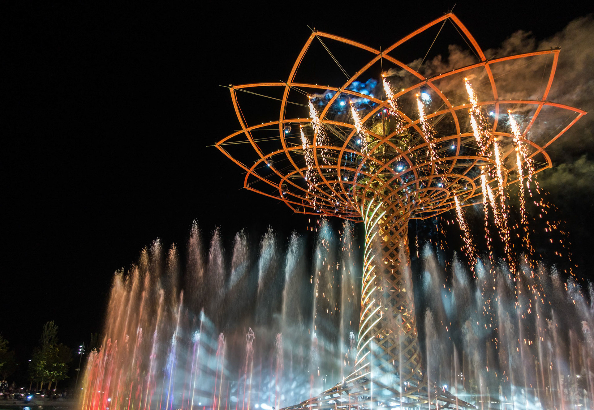 Tree of Life at Expo in Milan Italy