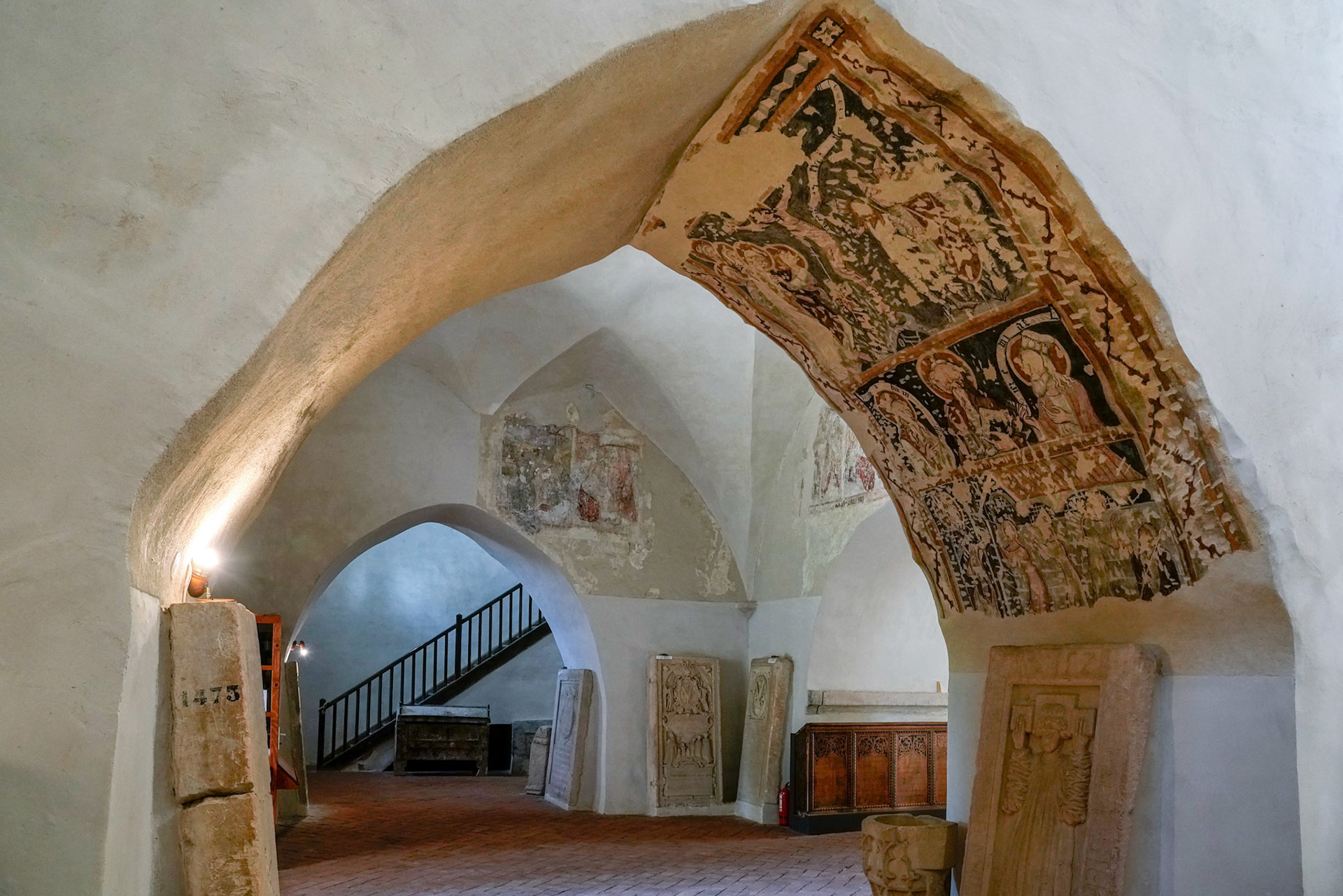 SIGHISOARA, TRANSYLVANIA/ROMANIA - SEPTEMBER 17 : Interior view of the Church on the Hill in Sighisoara Transylvania Romania on September 17, 2018