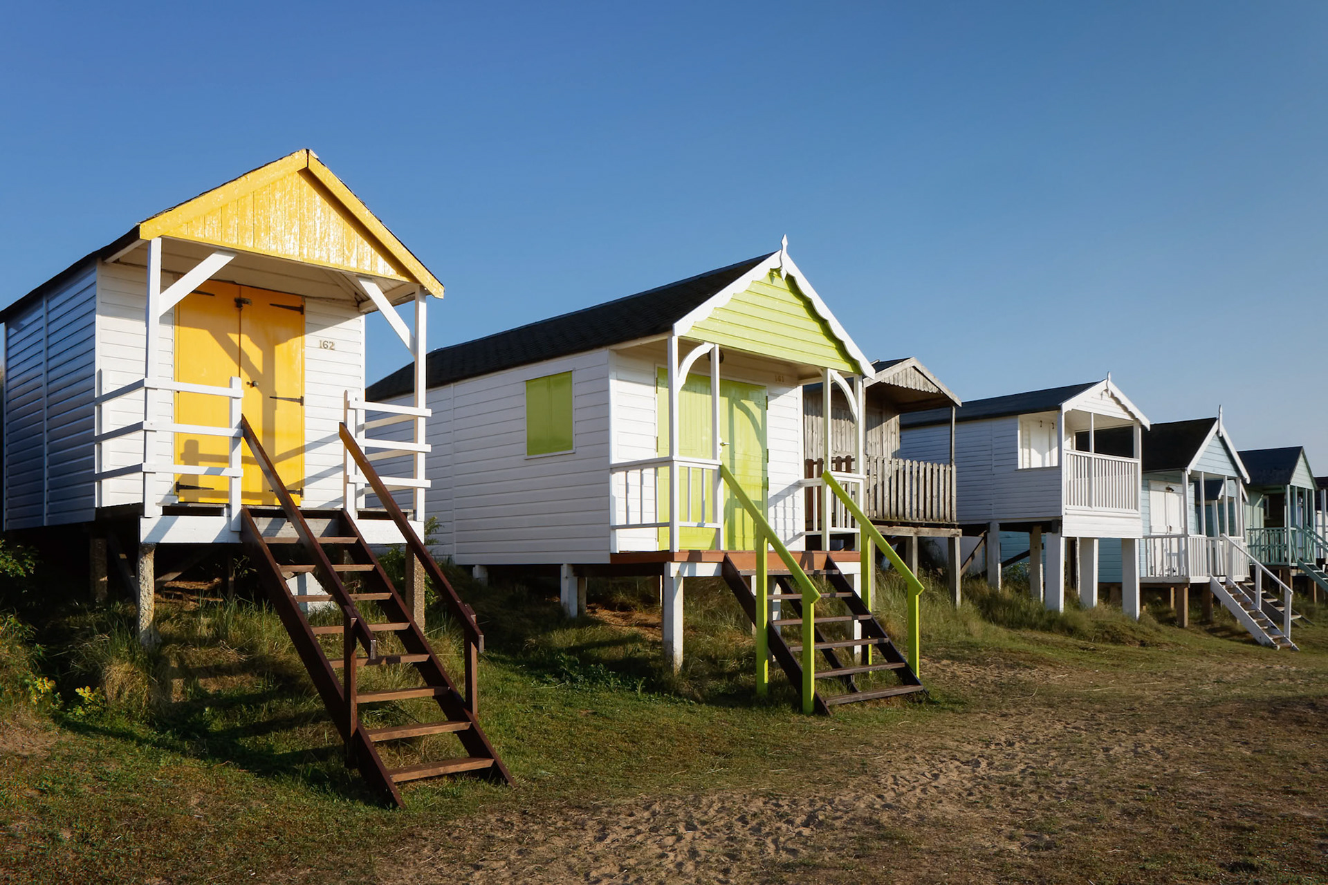 Beach Huts in Old Hunstanton