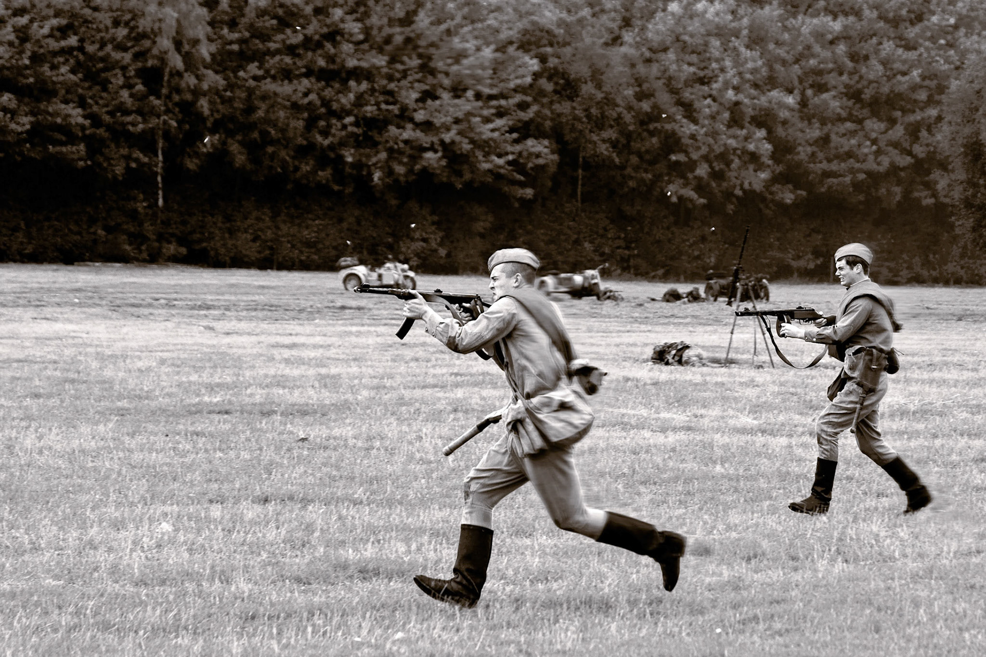 Bullets Flying