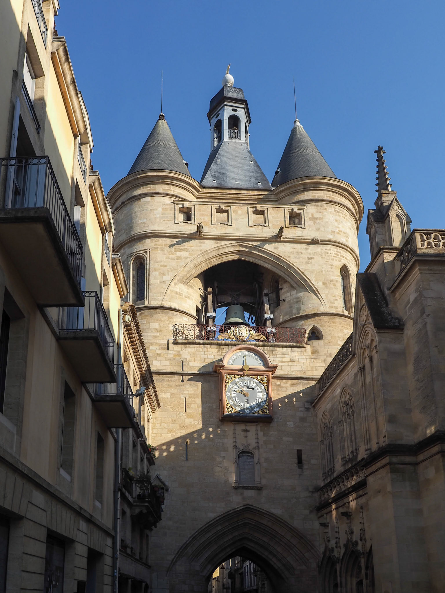 Morning Sunshine on the Gross Cloche in Bordeaux