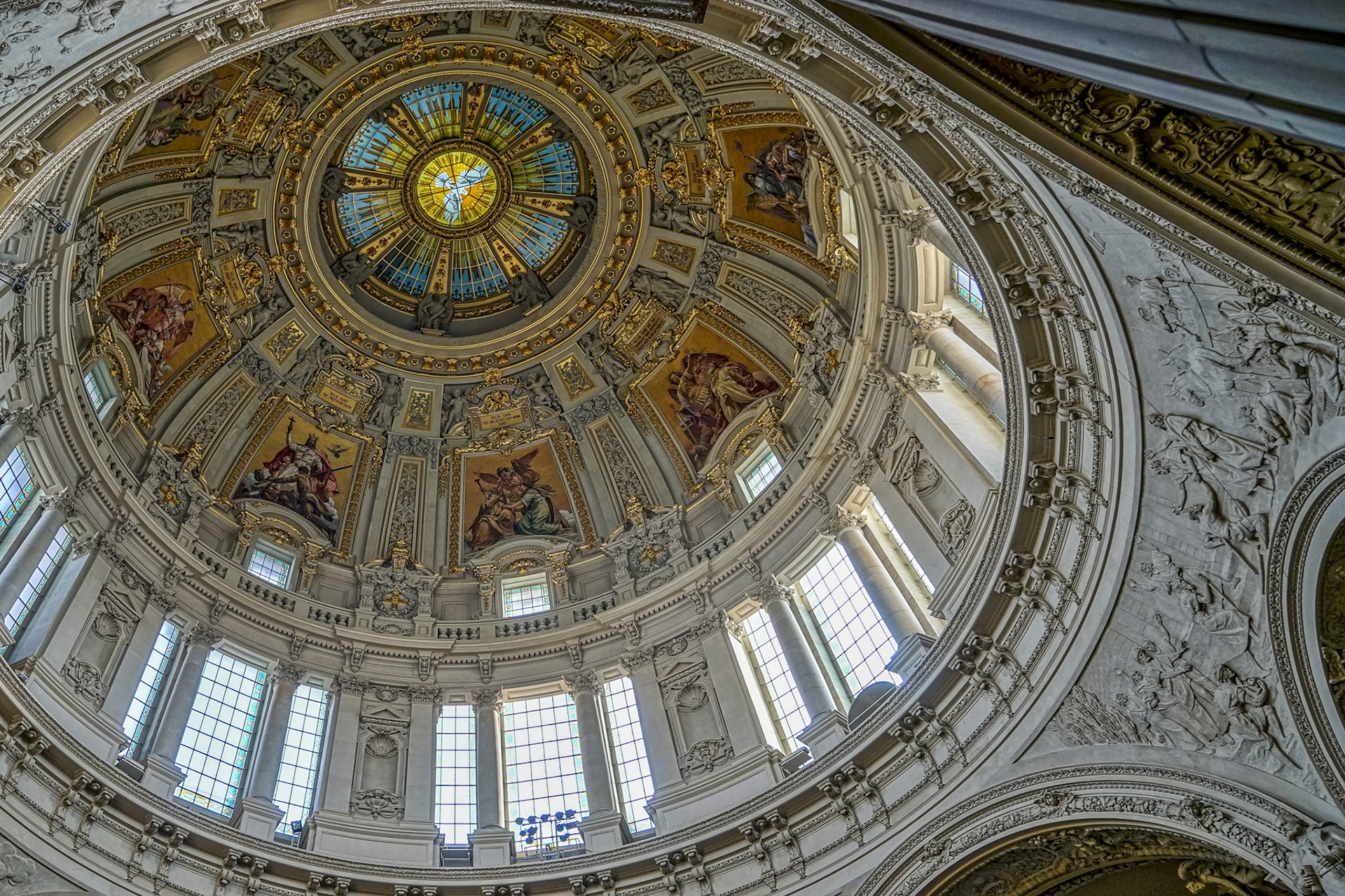 Detail of the Ceiling in Berlin Cathedral