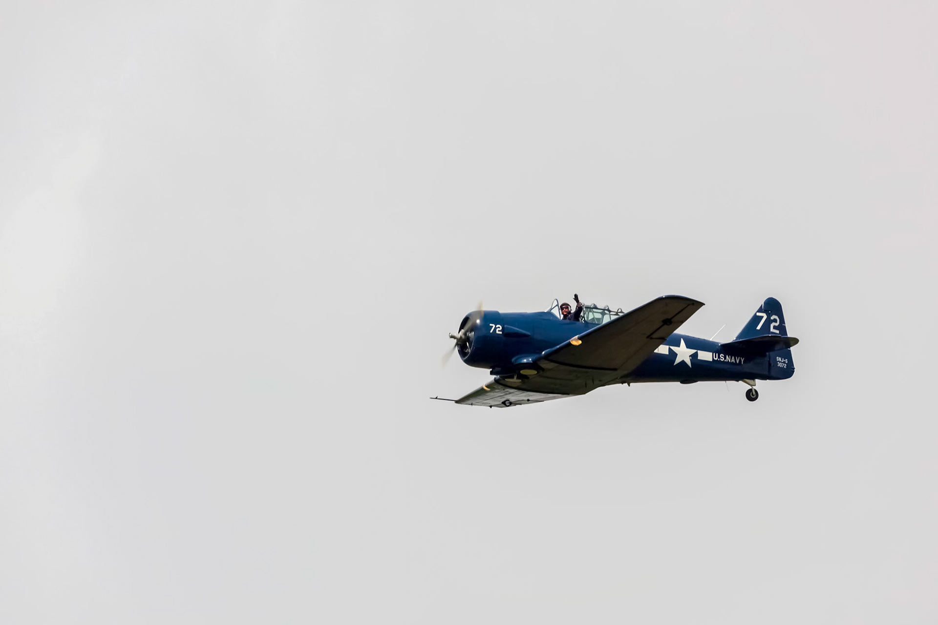 T6 Harvard at the Southern at War Re-enactment Day