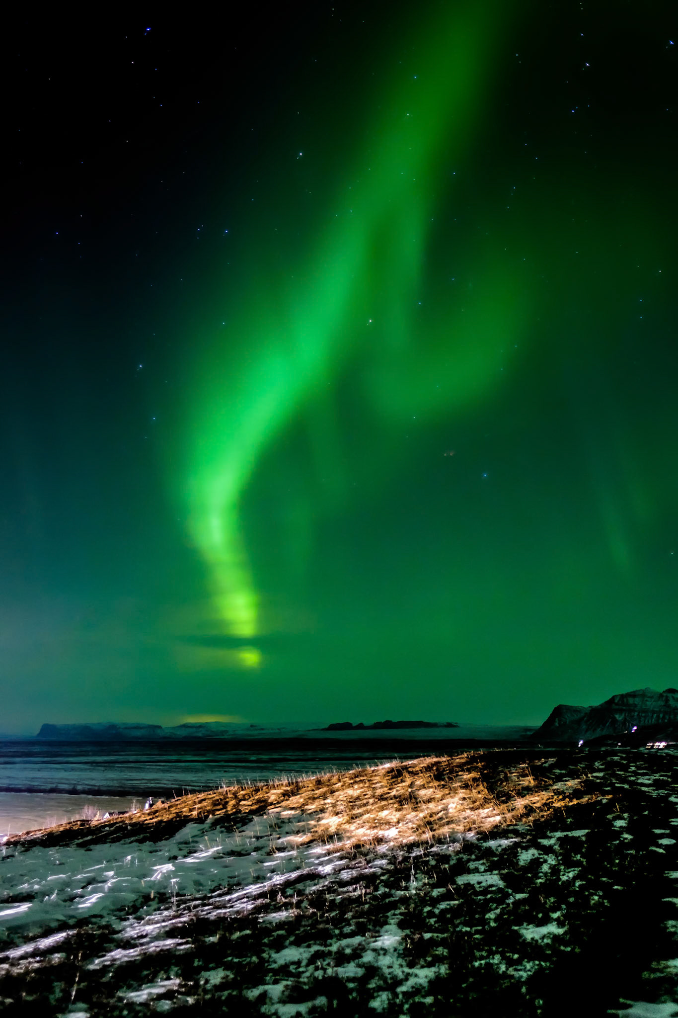 Northern Lights Southern Iceland