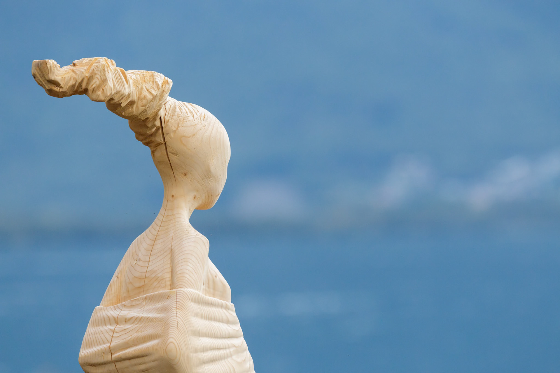 Modern Art Statue in Montreux