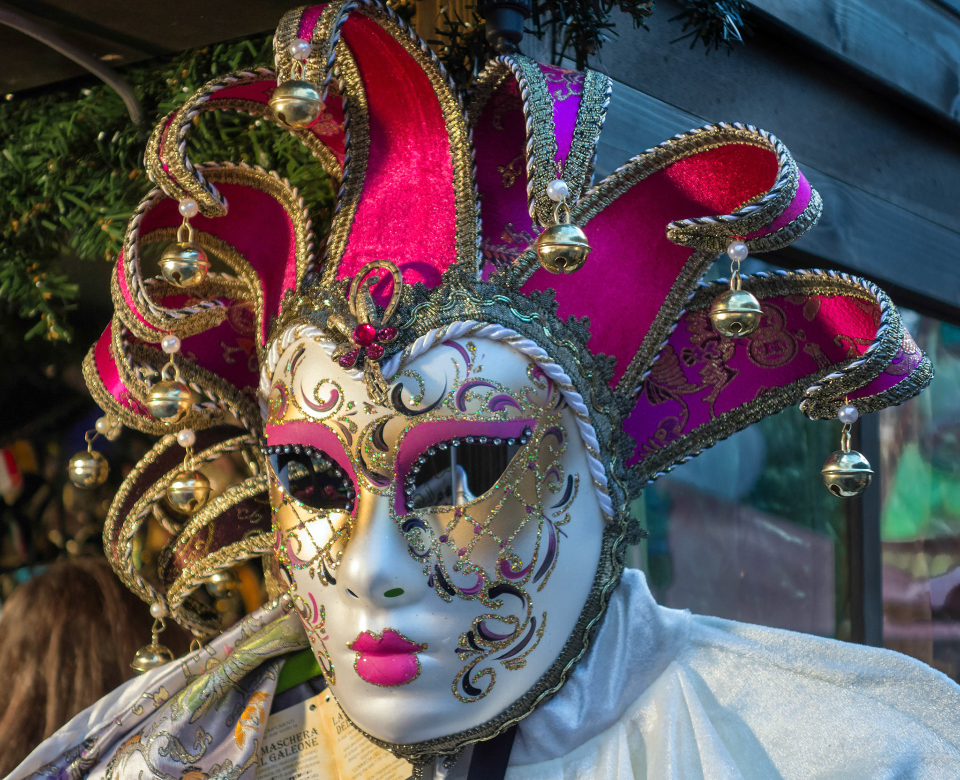 Venetian MasksFor Sale at Winter Wondeland in Hyde Park