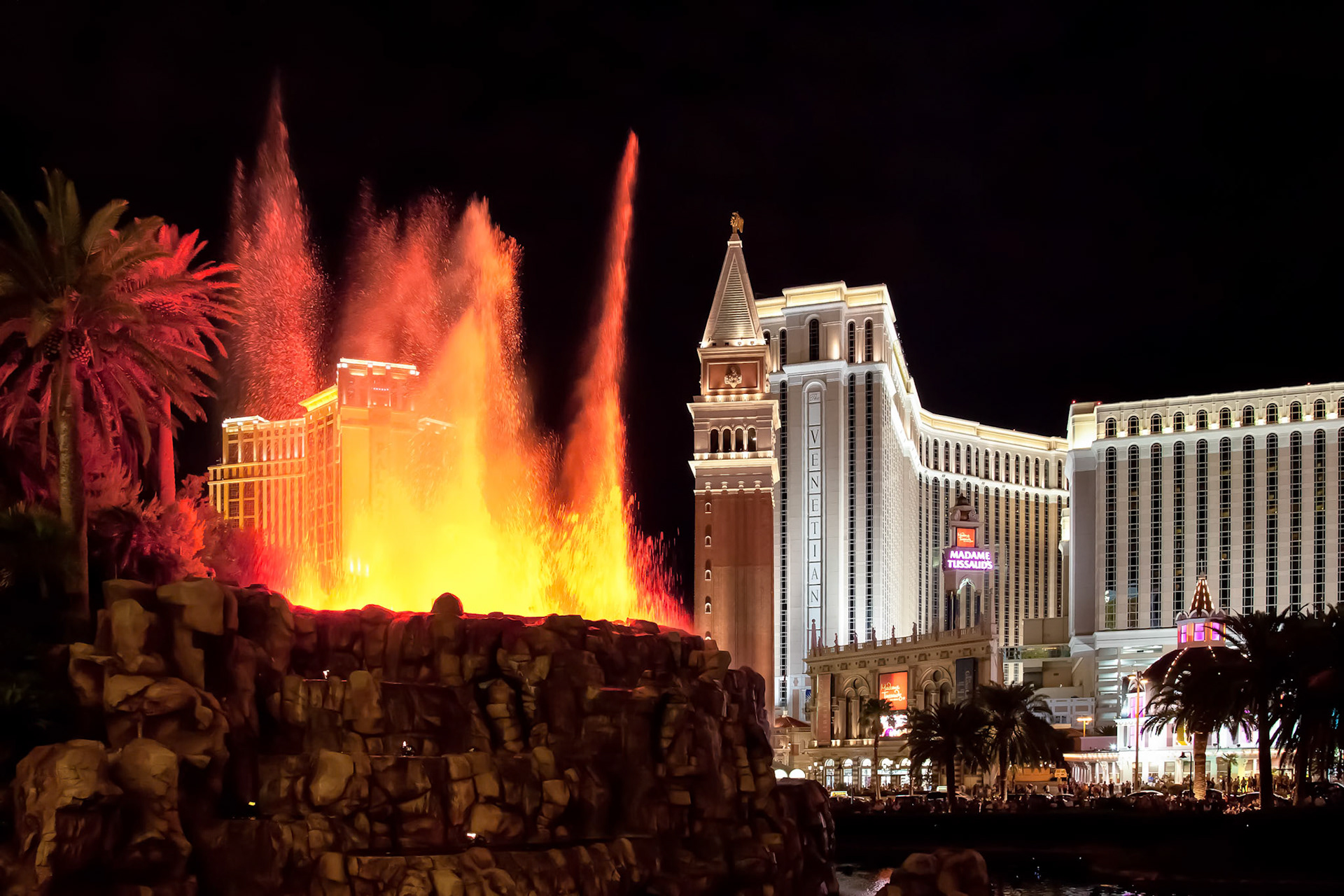 Volcano at the Mirage Hotel Las Vegas