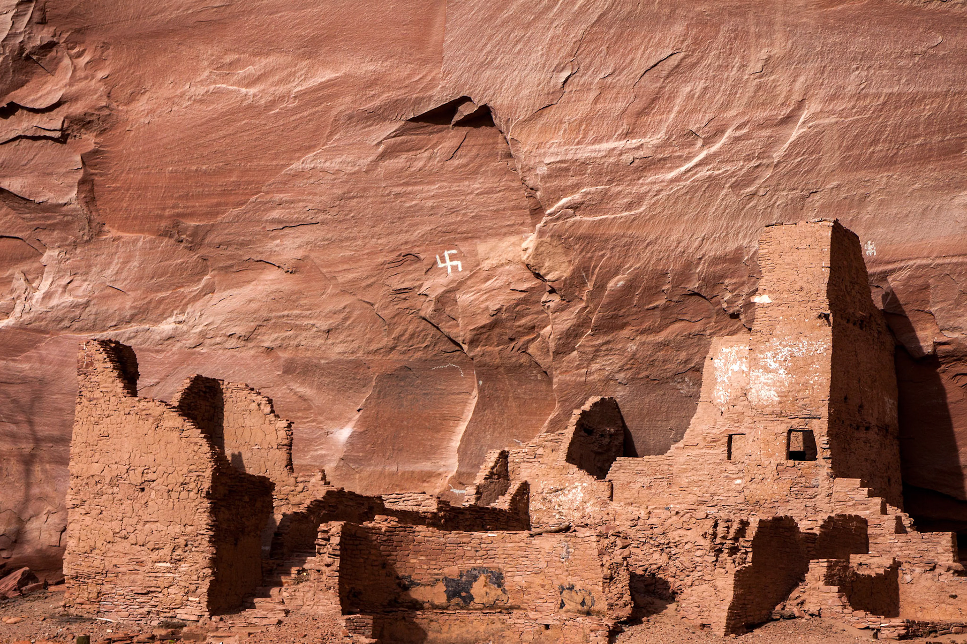 Old Indian dwelling