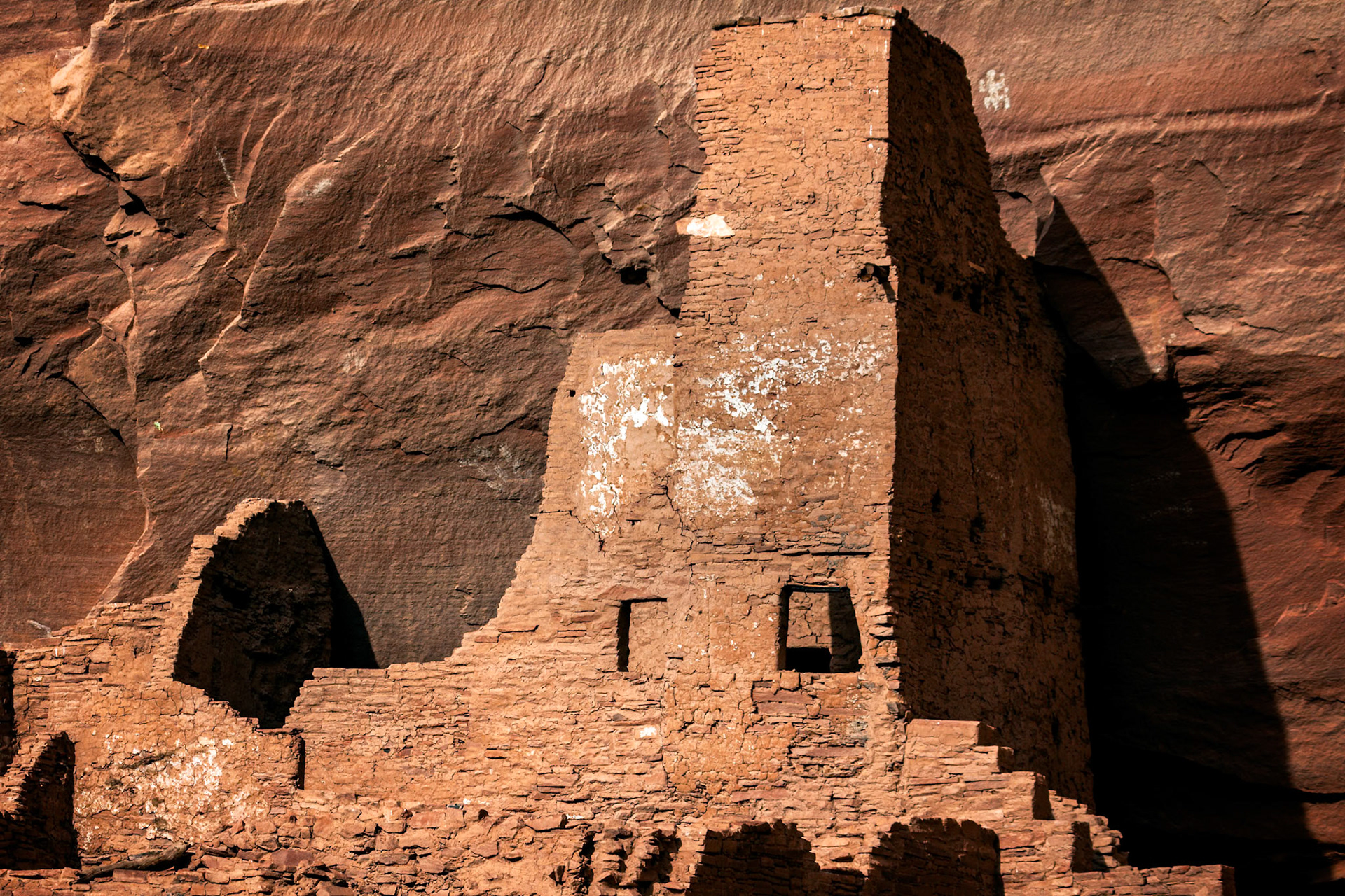 Old Indian dwellings