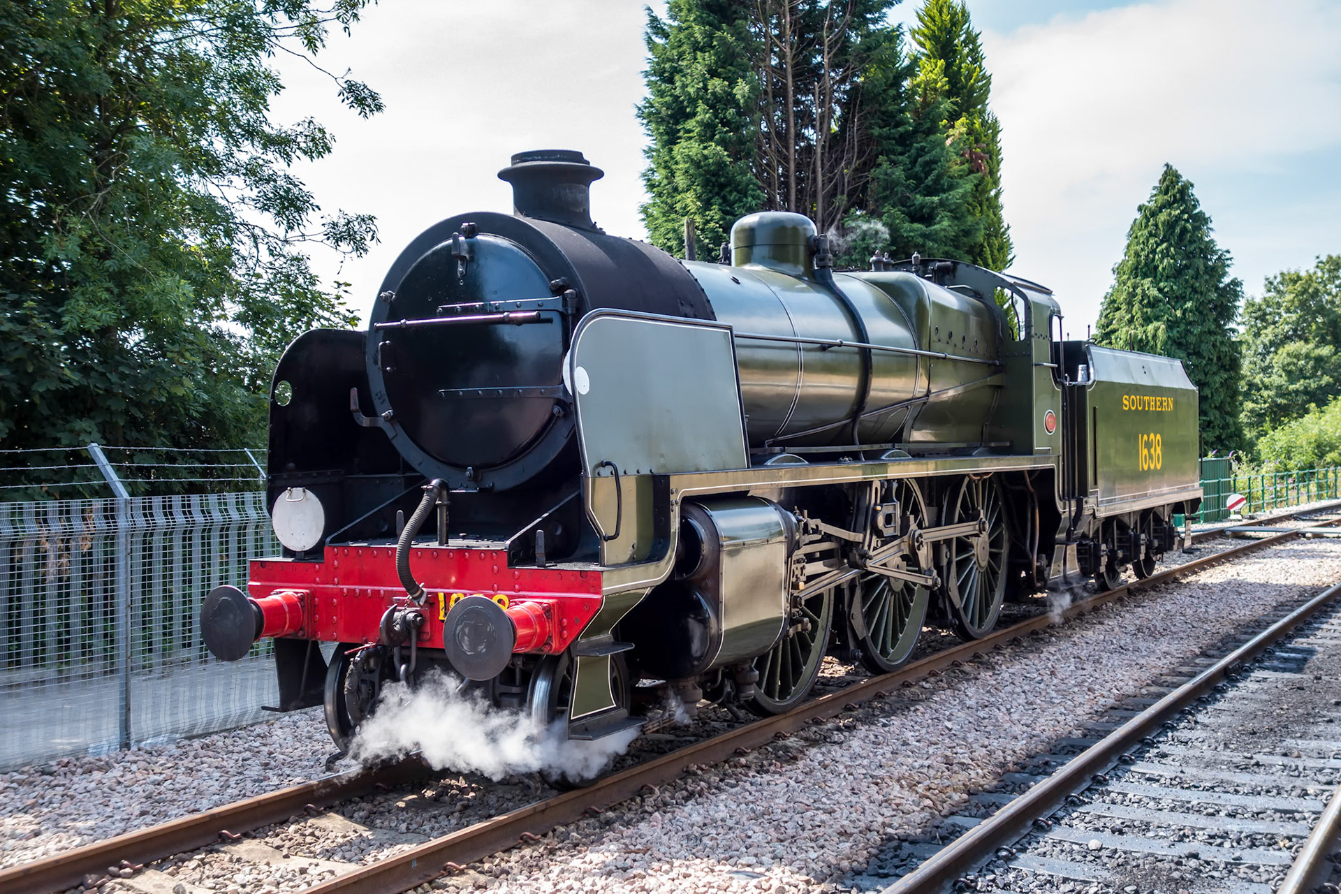 U Class Locomotive at East Grinstead Station