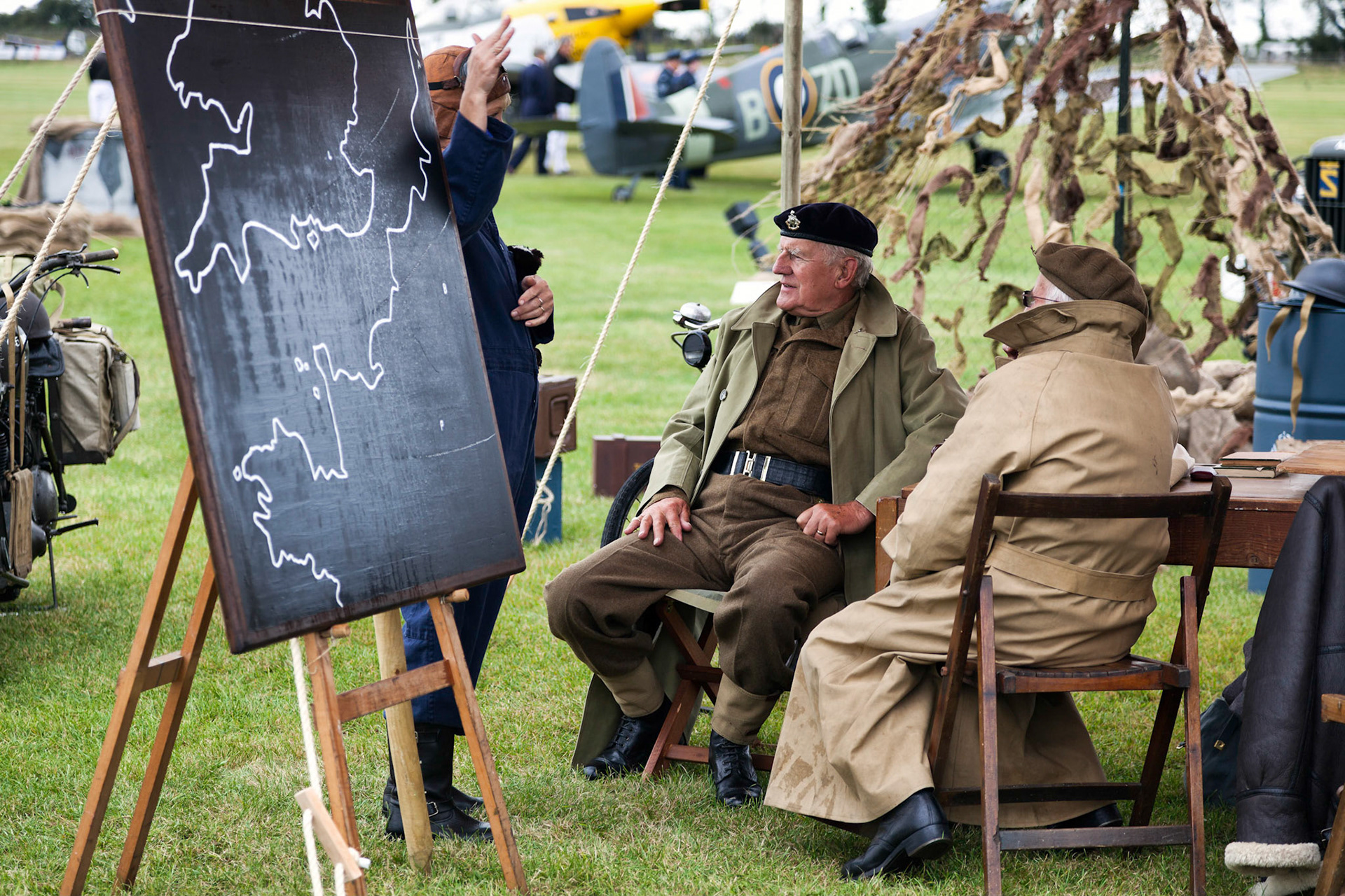 WW2 Re-enactment at the Goodwood Revival