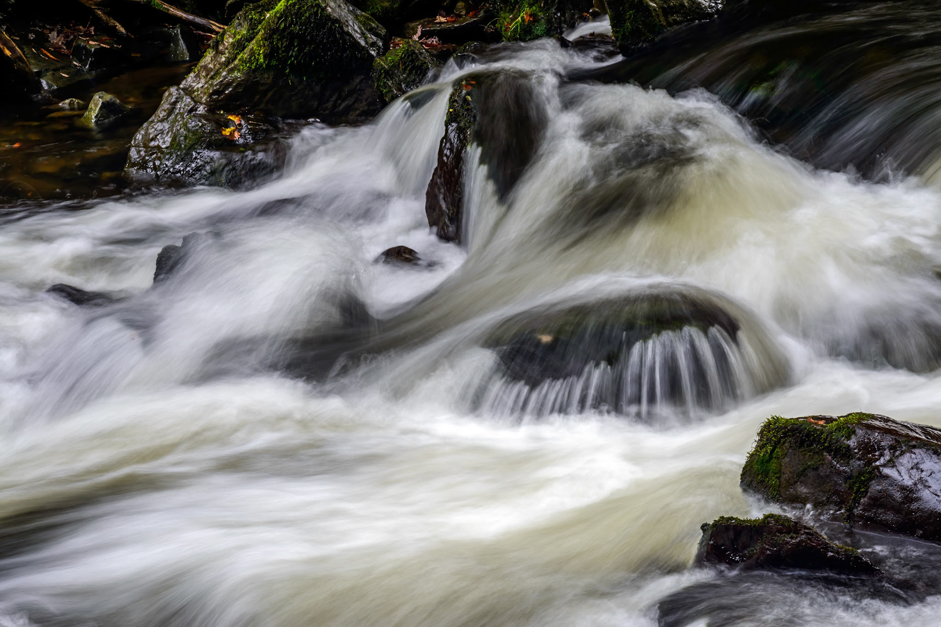 East Lyn River in full flow