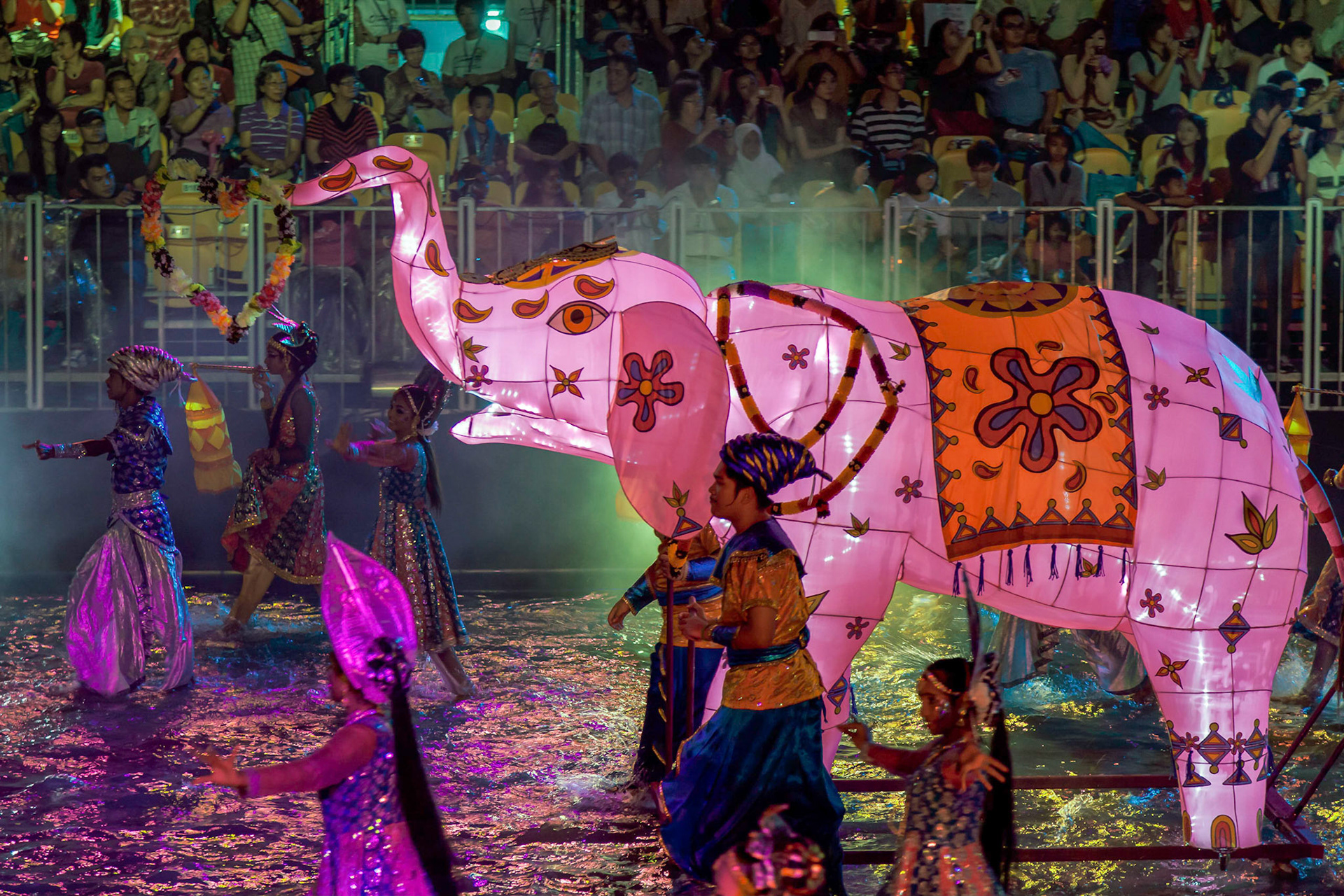 Chingay Festival 2012 in Singapore