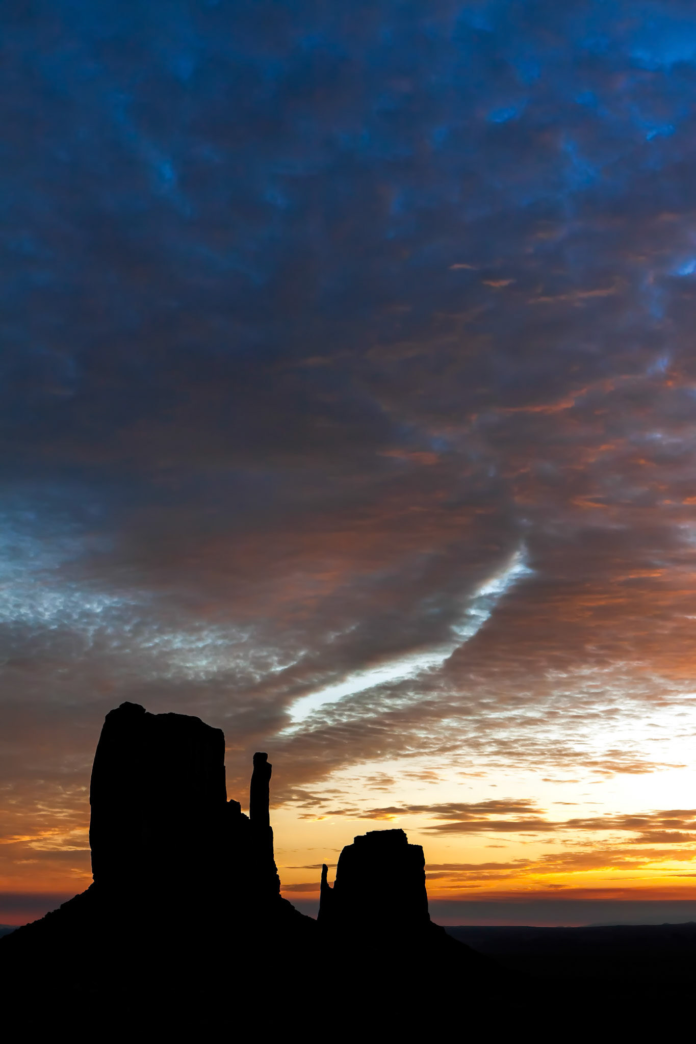 Scenic View of Monument Valley