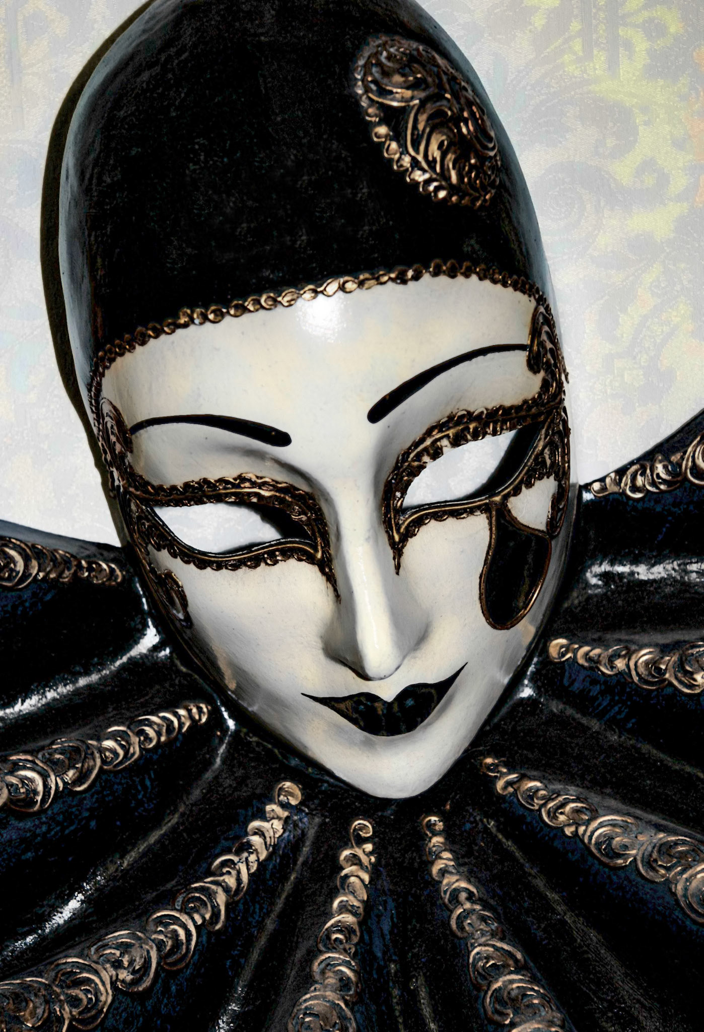Venetian Mask on Display in a Shop in Venice