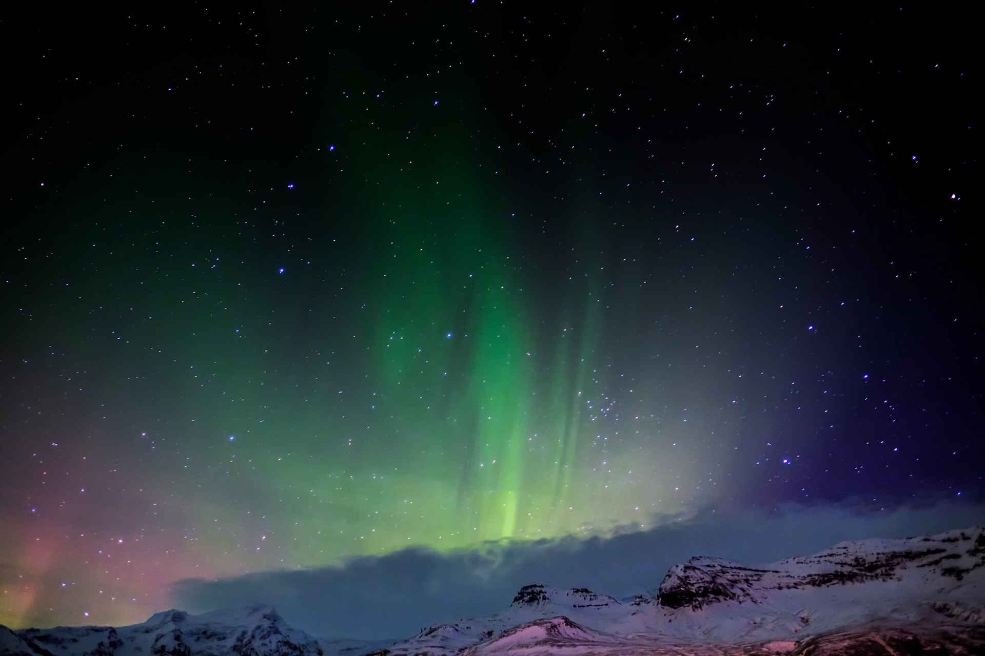 Northern Lights Southern Iceland
